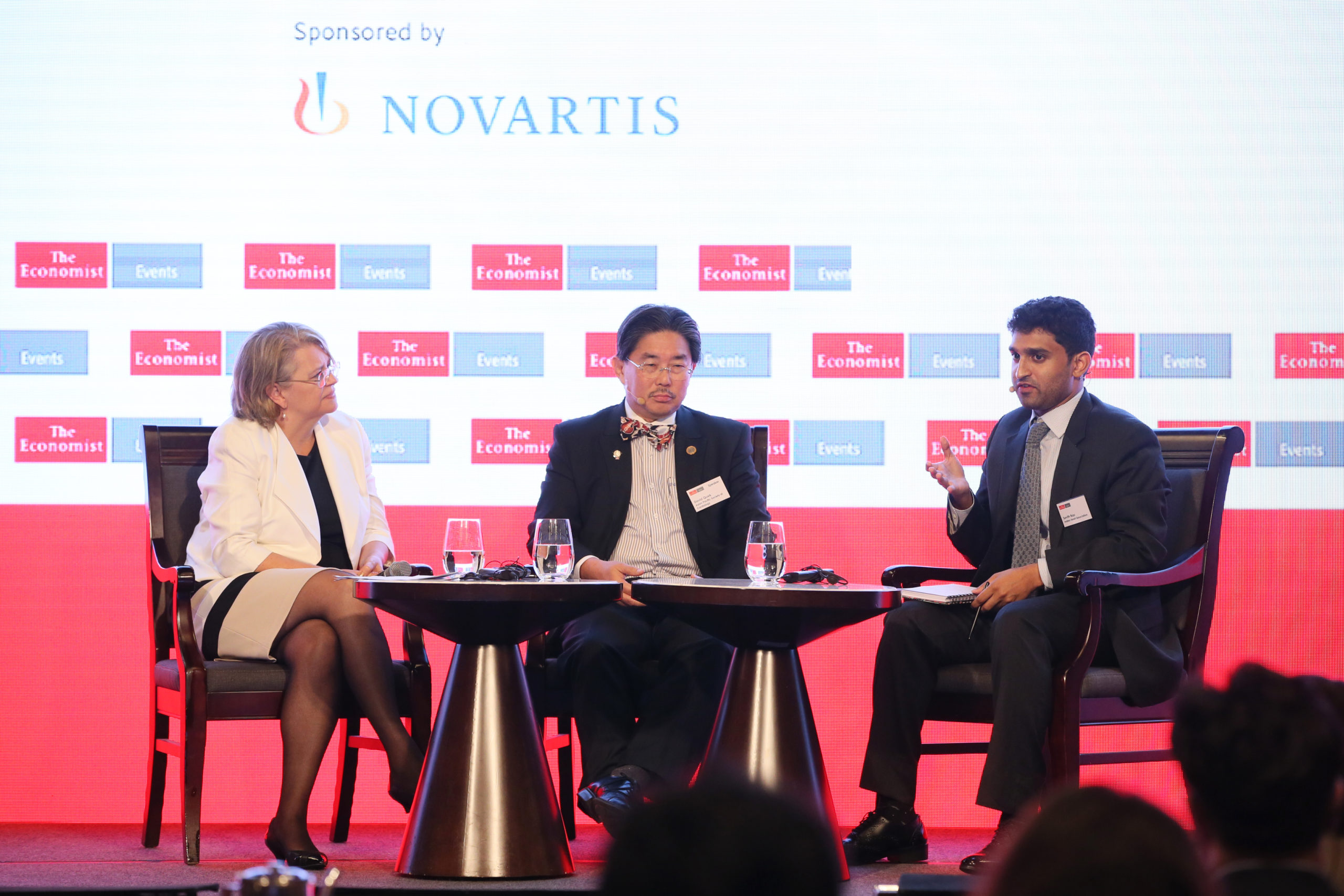 The Economist's Heart Health in Asia event in Seoul, South Korea, where IHA represented India. Panel speaker Dr. Sevith Rao, MD.
